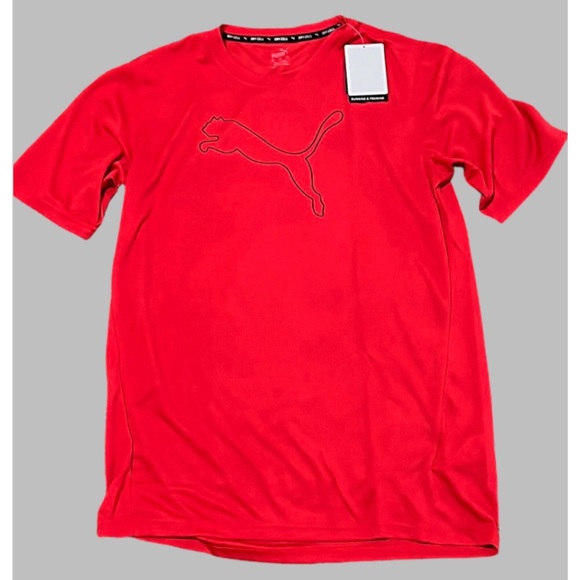 ❗️FINAL❗️ 🆕 PUMA Performance Cat Tee LT 🔴🔴 - Picture 1 of 4